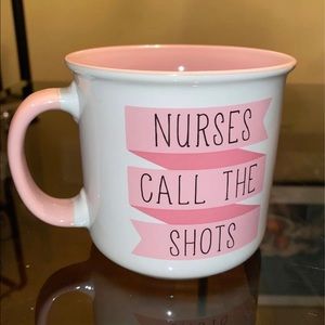 Nurses Call the Shots Ceramic Mug